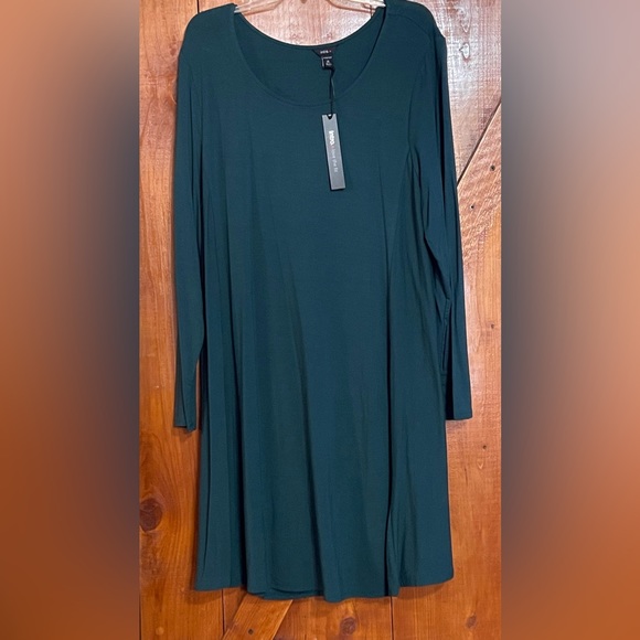 NWT Intro. Stretch Long Sleeve Dress Sz XL - Picture 5 of 9